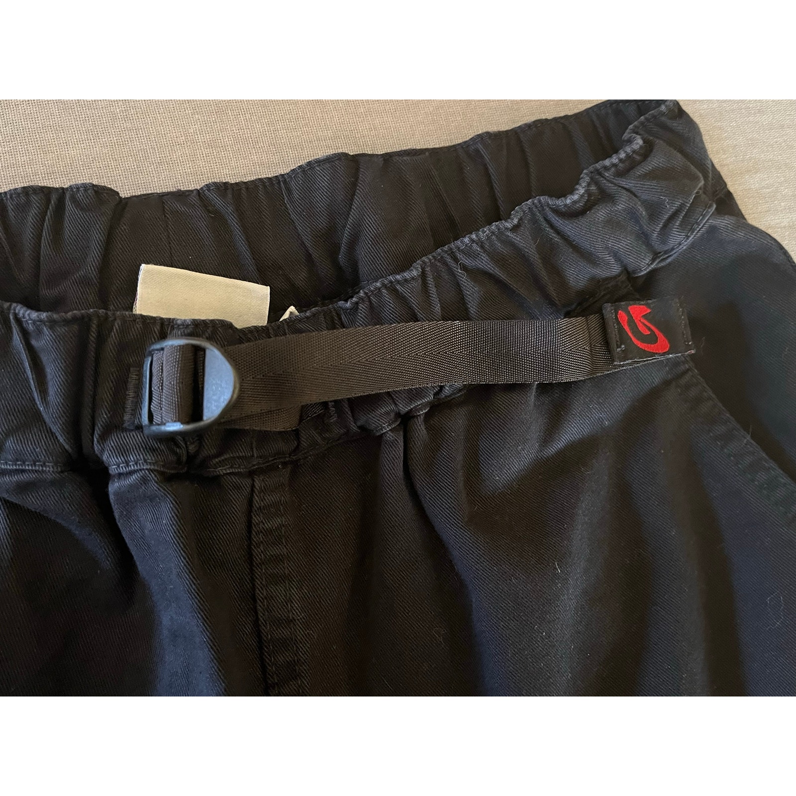 Vintage Gramicci Black Cotton Outdoor Climbing Hiking Pants Belt Women’s M — image 3 of 7